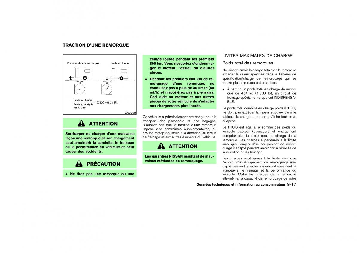 Nissan X Trail II 2 manuel du proprietaire / page 286