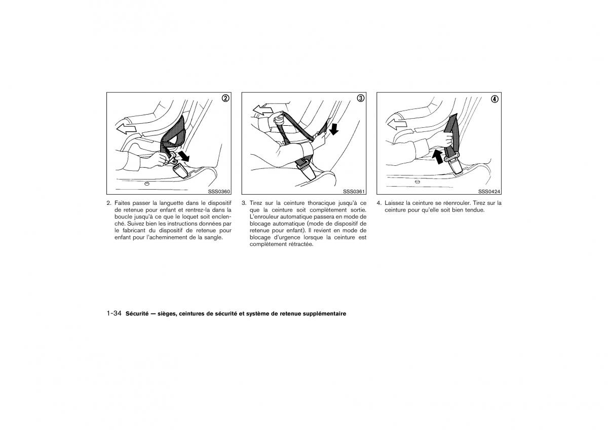 Nissan X Trail II 2 manuel du proprietaire / page 47