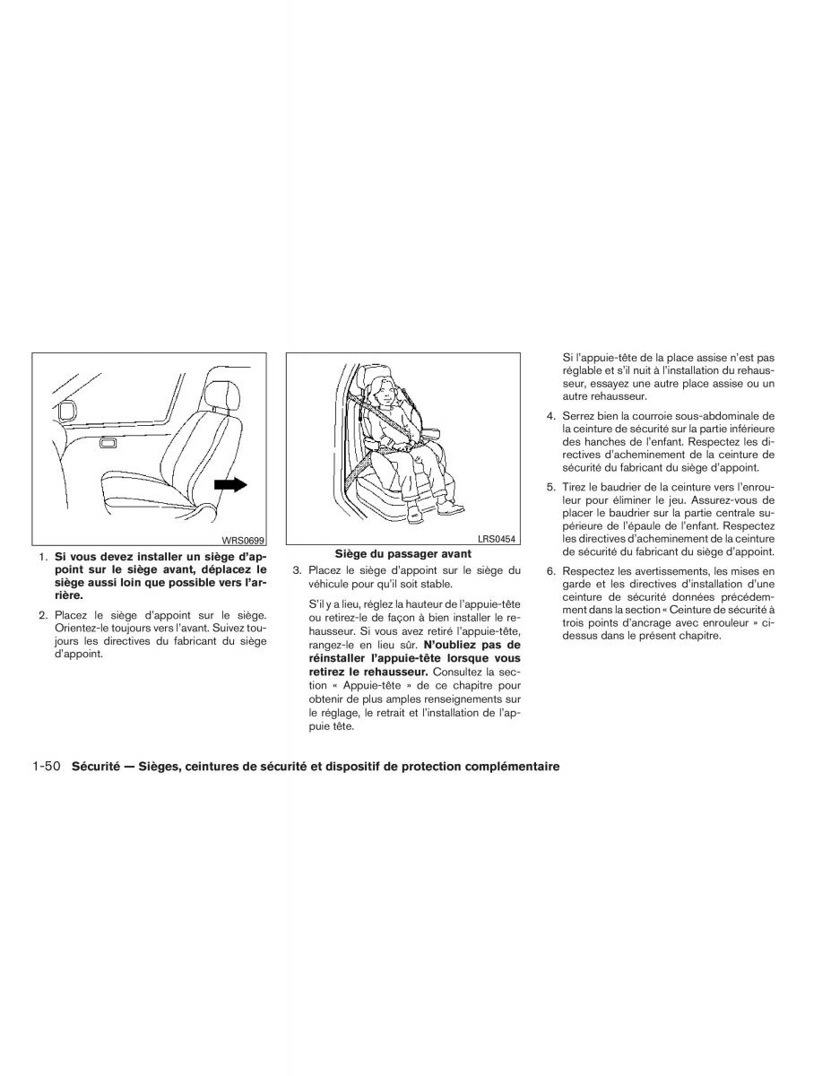 Nissan Xterra II 2 manuel du proprietaire / page 69