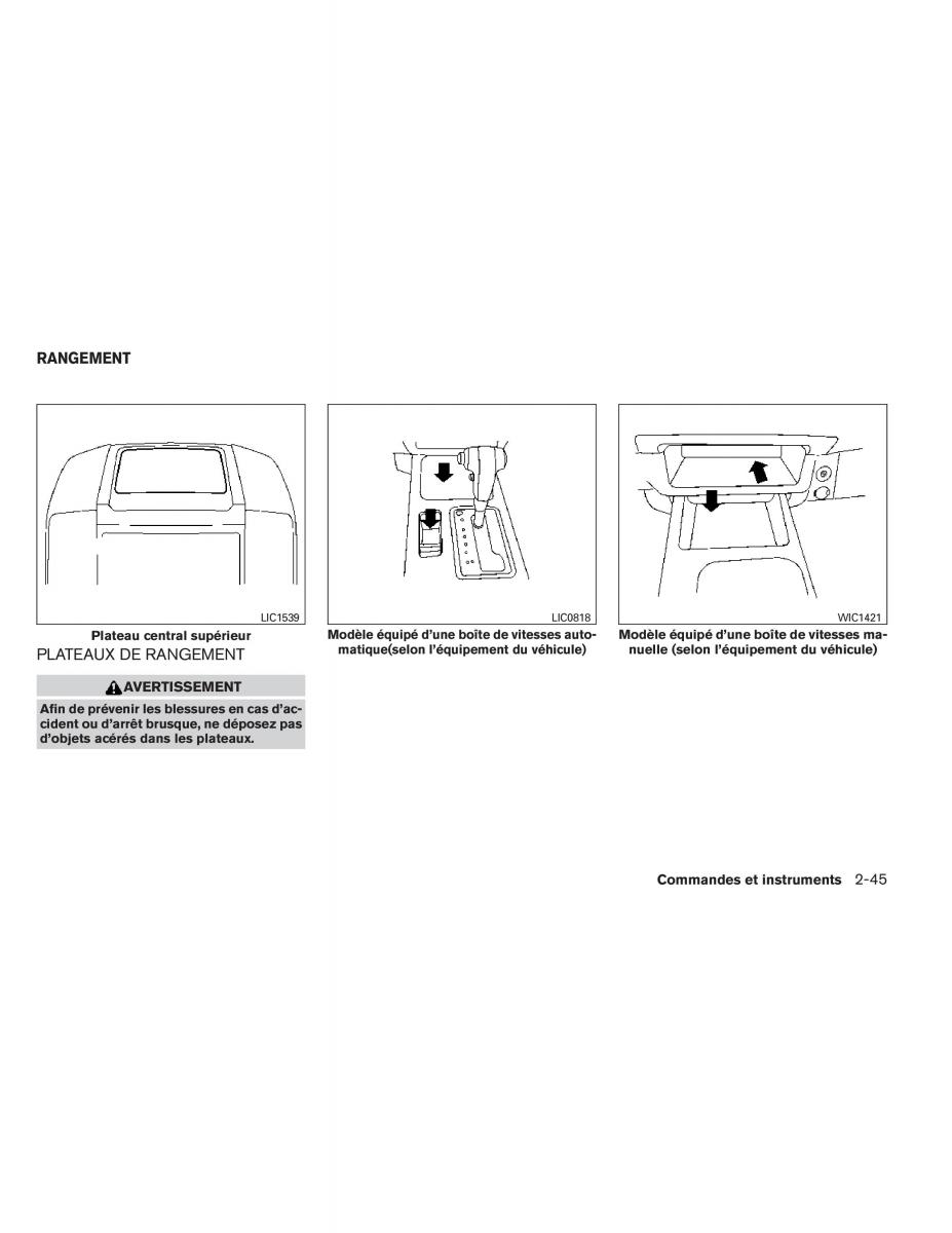 Nissan Xterra II 2 manuel du proprietaire / page 136