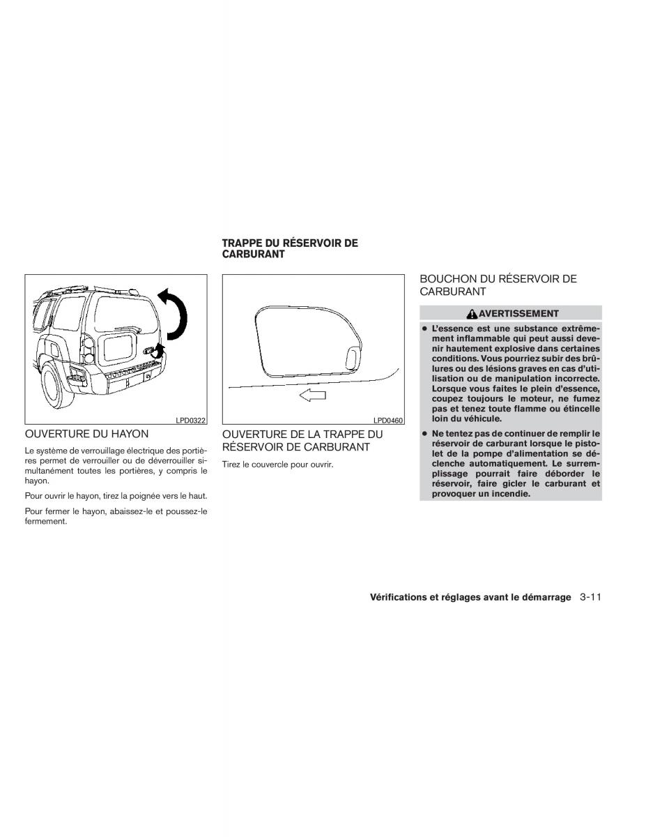 Nissan Xterra II 2 manuel du proprietaire / page 162