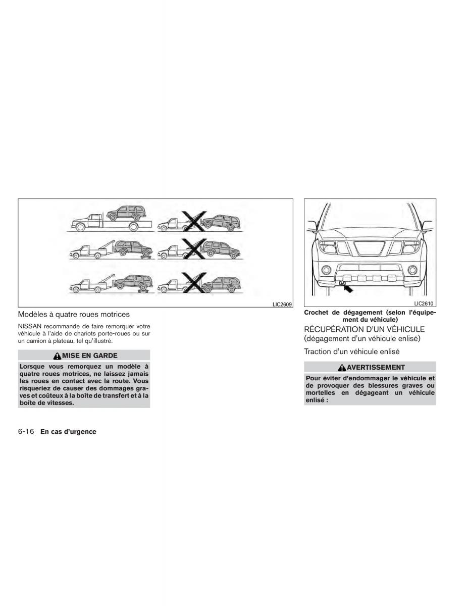 Nissan Xterra II 2 manuel du proprietaire / page 333