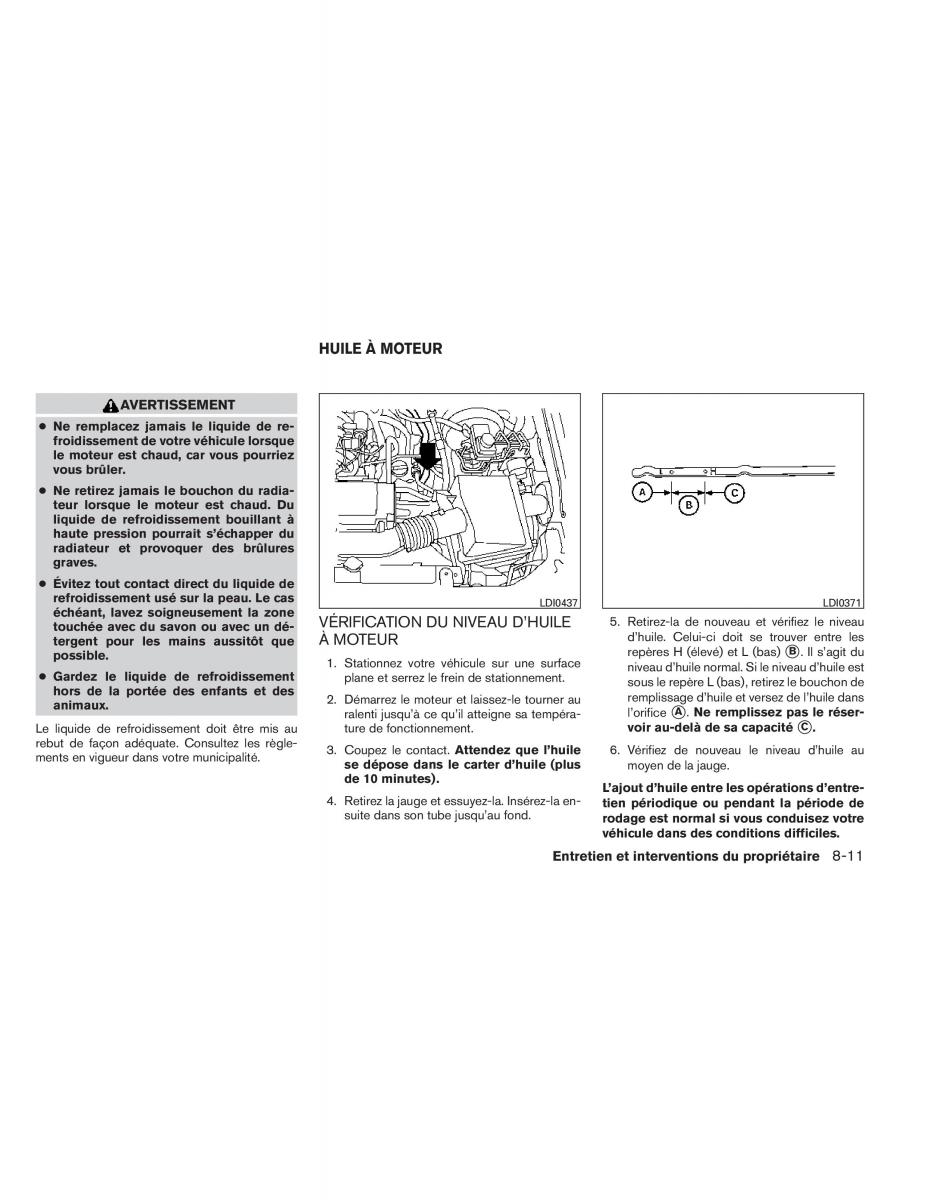 Nissan Xterra II 2 manuel du proprietaire / page 354