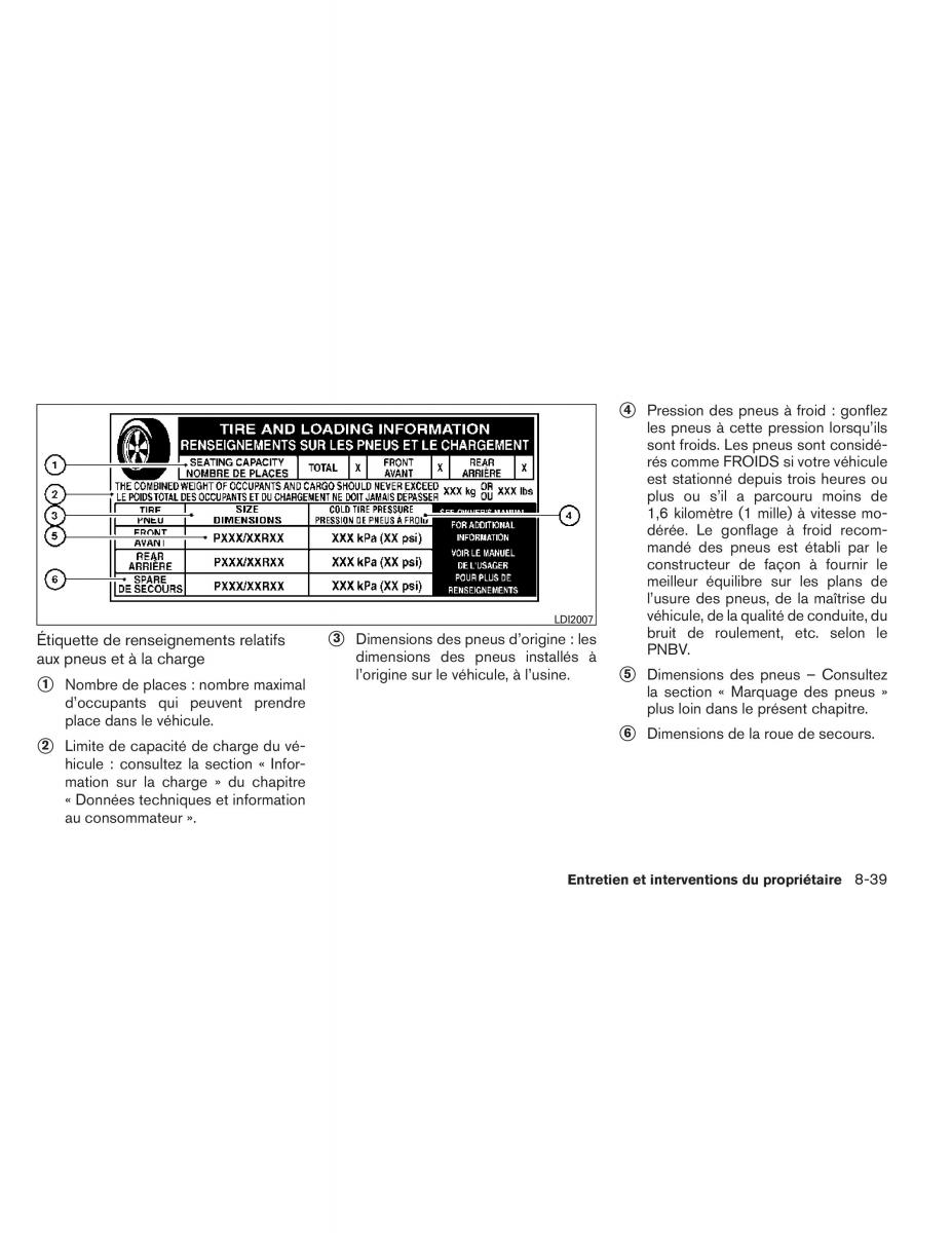 Nissan Xterra II 2 manuel du proprietaire / page 382