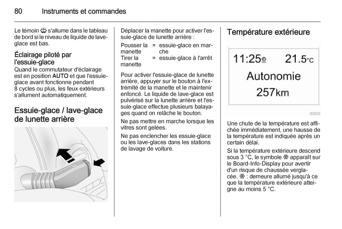 Opel Antara manuel du proprietaire / page 82