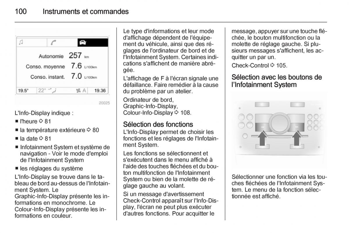 Opel Antara manuel du proprietaire / page 102