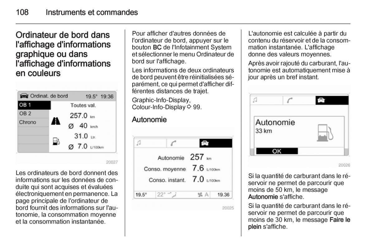 Opel Antara manuel du proprietaire / page 110