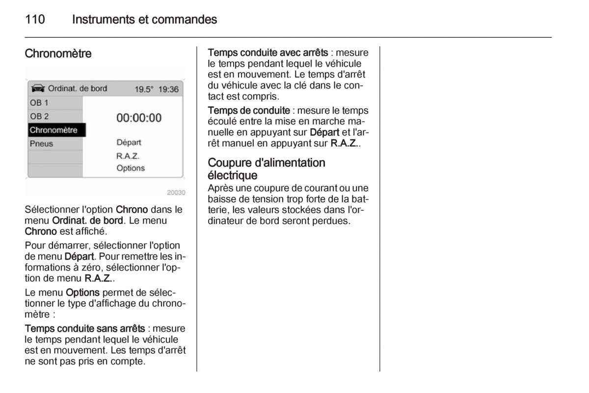 Opel Antara manuel du proprietaire / page 112