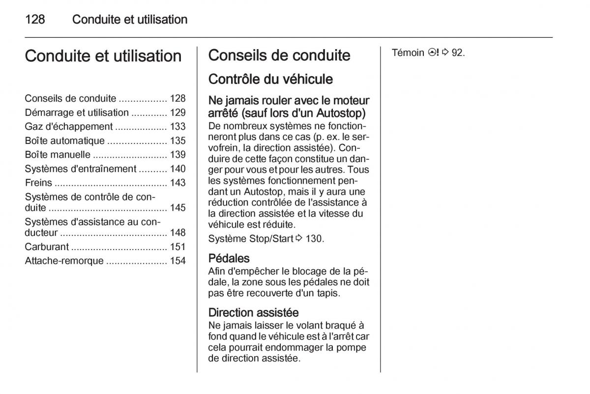 Opel Antara manuel du proprietaire / page 130