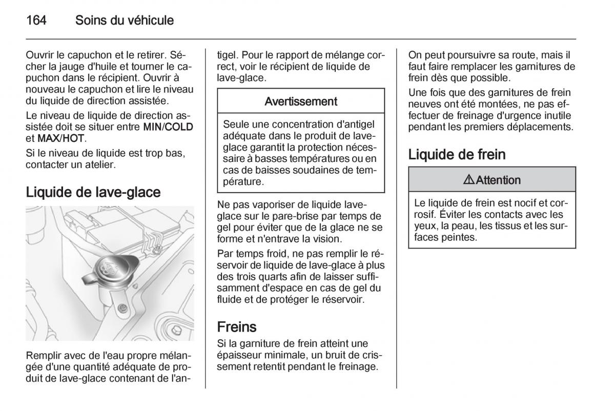 Opel Antara manuel du proprietaire / page 166