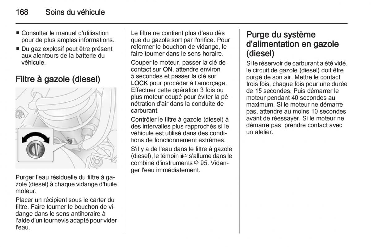 Opel Antara manuel du proprietaire / page 170