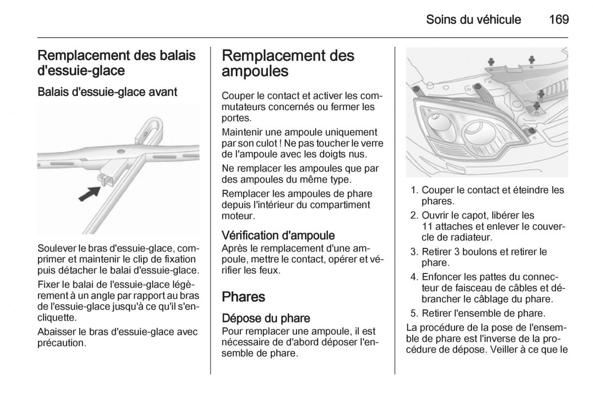 Opel Antara manuel du proprietaire / page 171