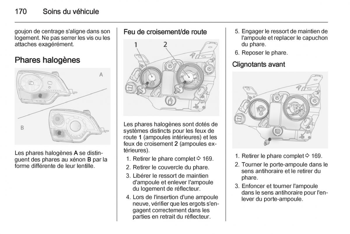 Opel Antara manuel du proprietaire / page 172