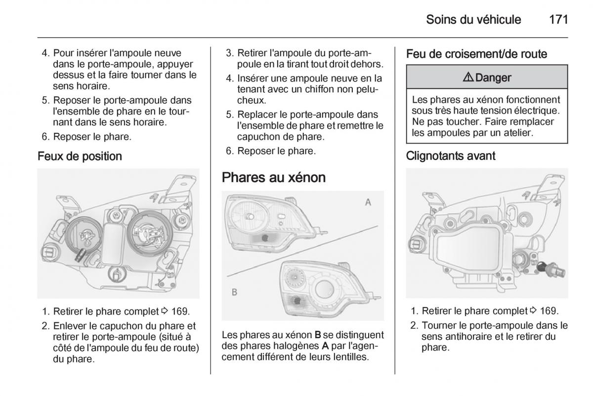 Opel Antara manuel du proprietaire / page 173