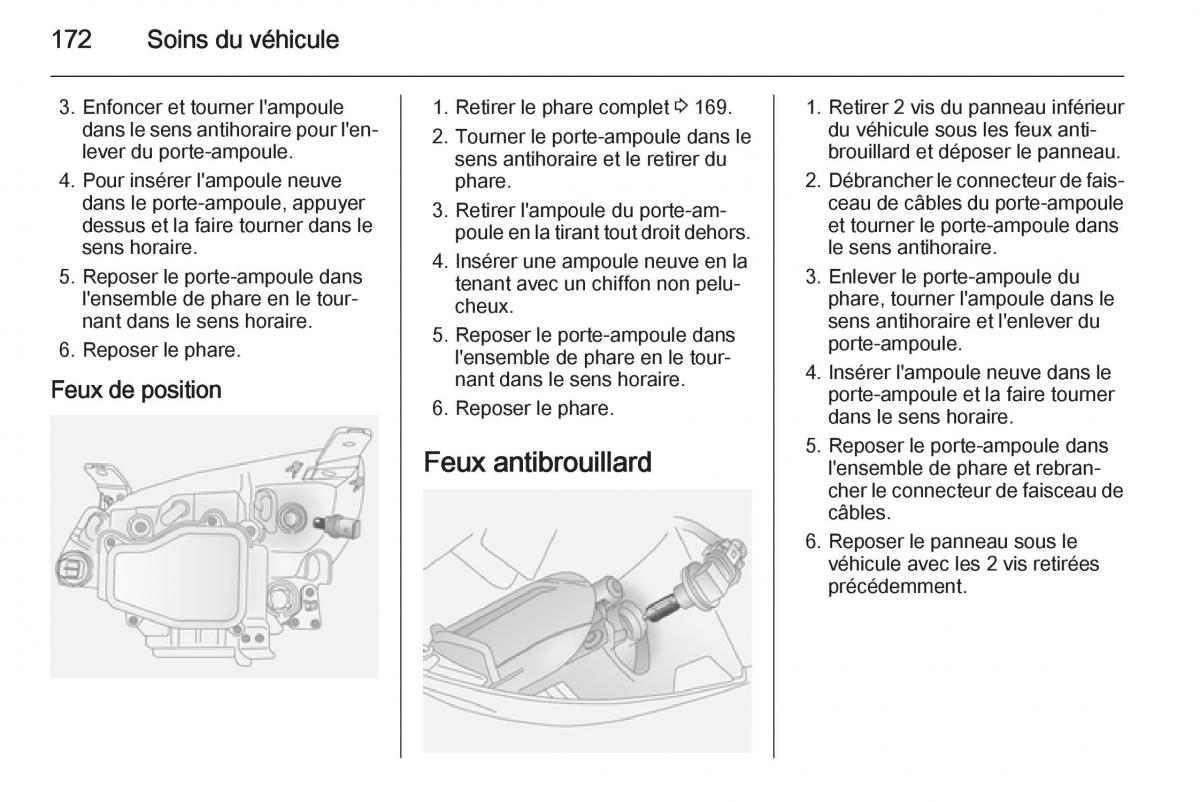 Opel Antara manuel du proprietaire / page 174