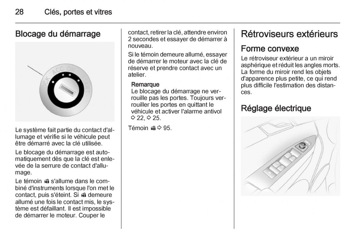 Opel Antara manuel du proprietaire / page 30