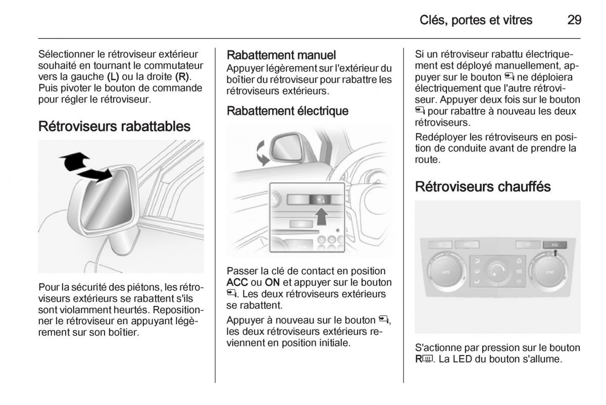 Opel Antara manuel du proprietaire / page 31