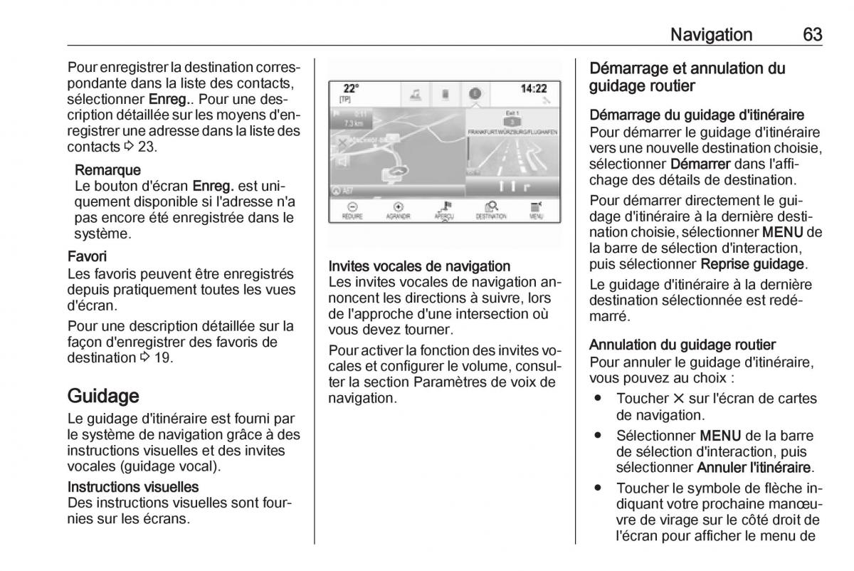 Opel Astra K V 5 manuel du proprietaire / page 63