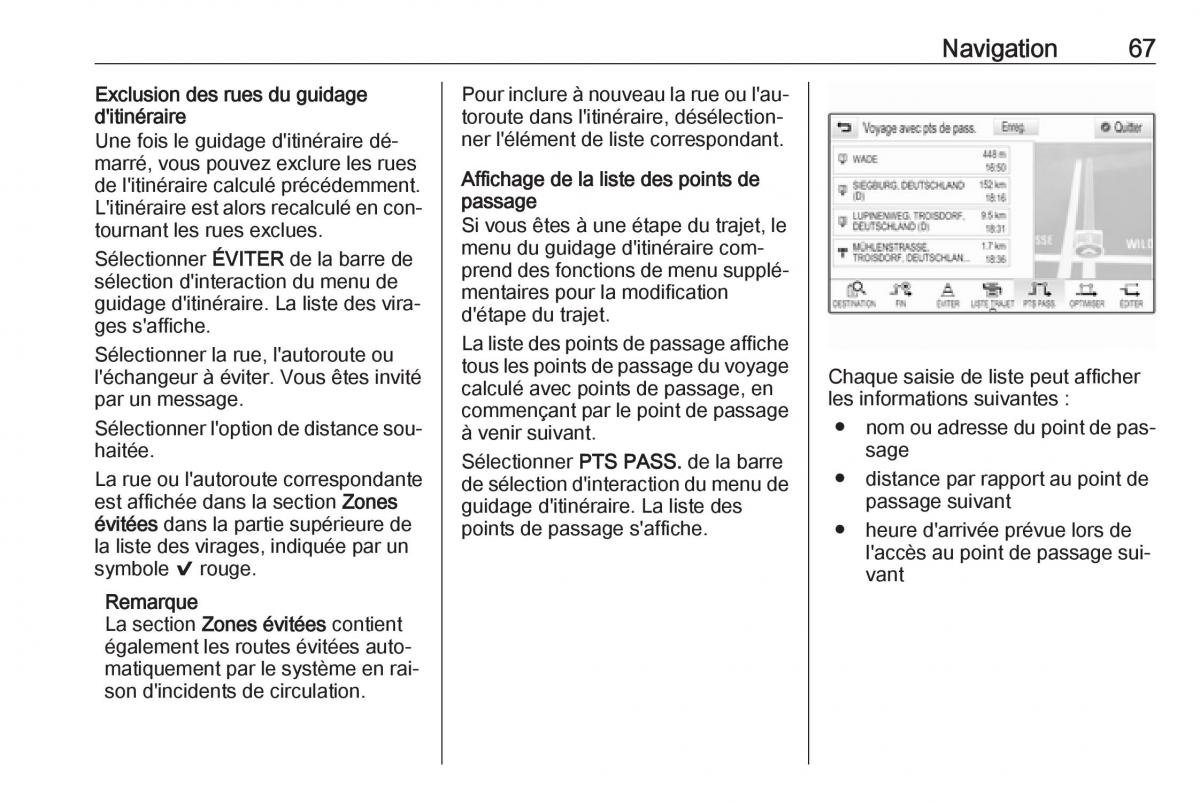 Opel Astra K V 5 manuel du proprietaire / page 67