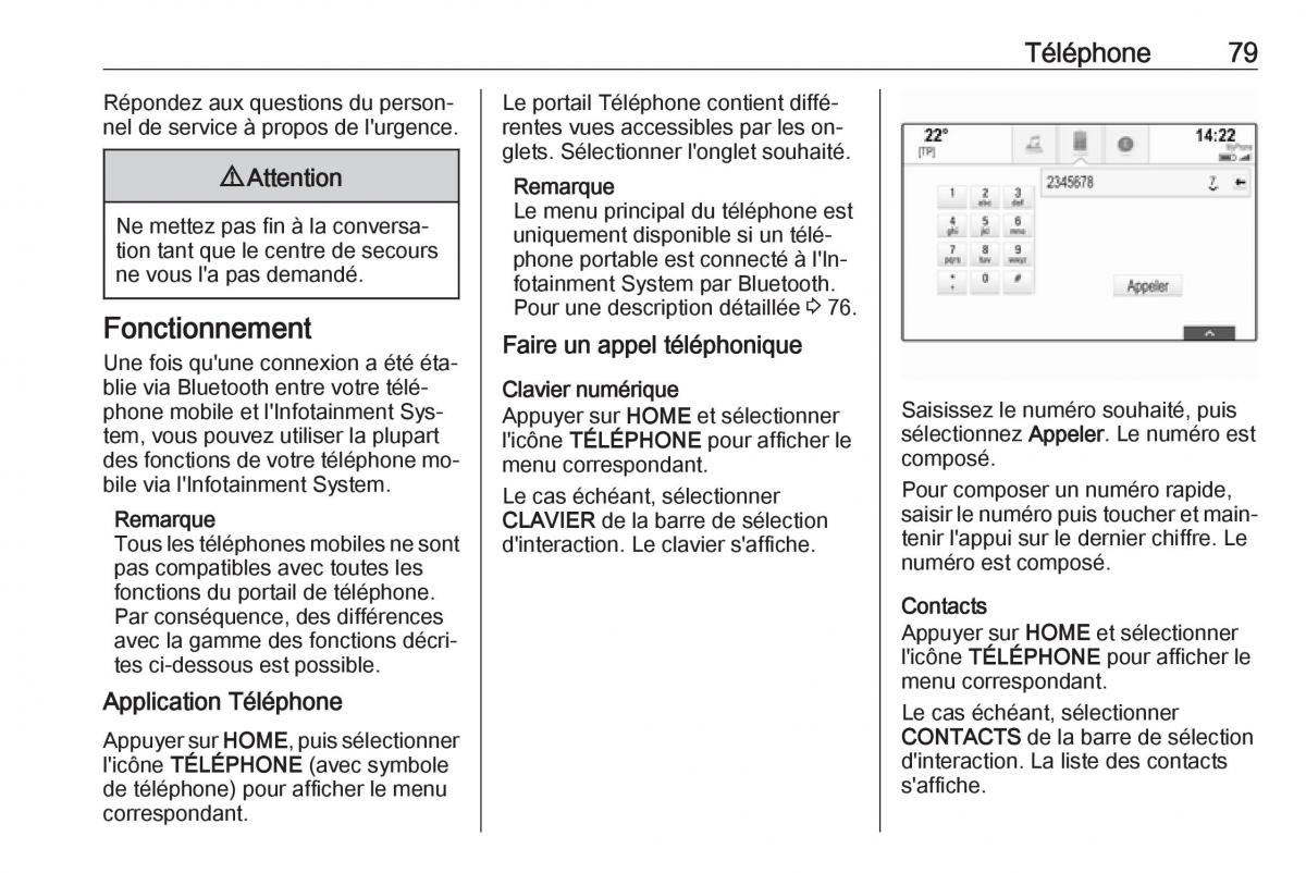 Opel Astra K V 5 manuel du proprietaire / page 79