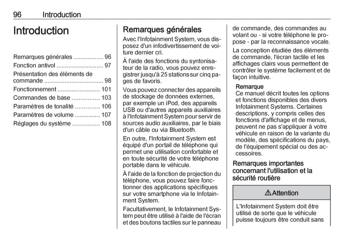 Opel Astra K V 5 manuel du proprietaire / page 96