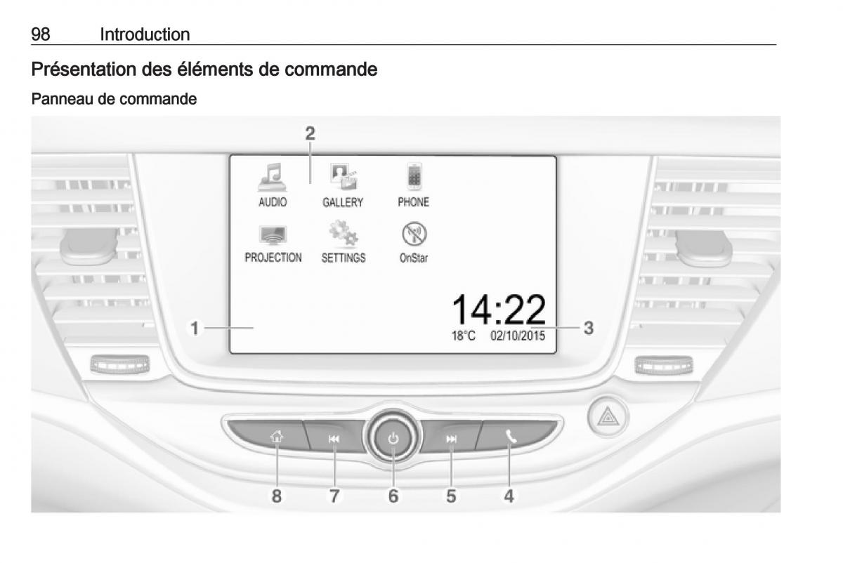 Opel Astra K V 5 manuel du proprietaire / page 98