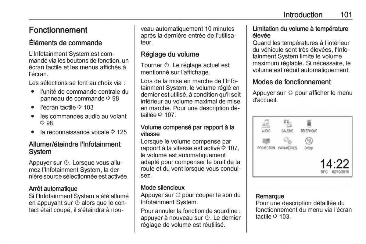 Opel Astra K V 5 manuel du proprietaire / page 101