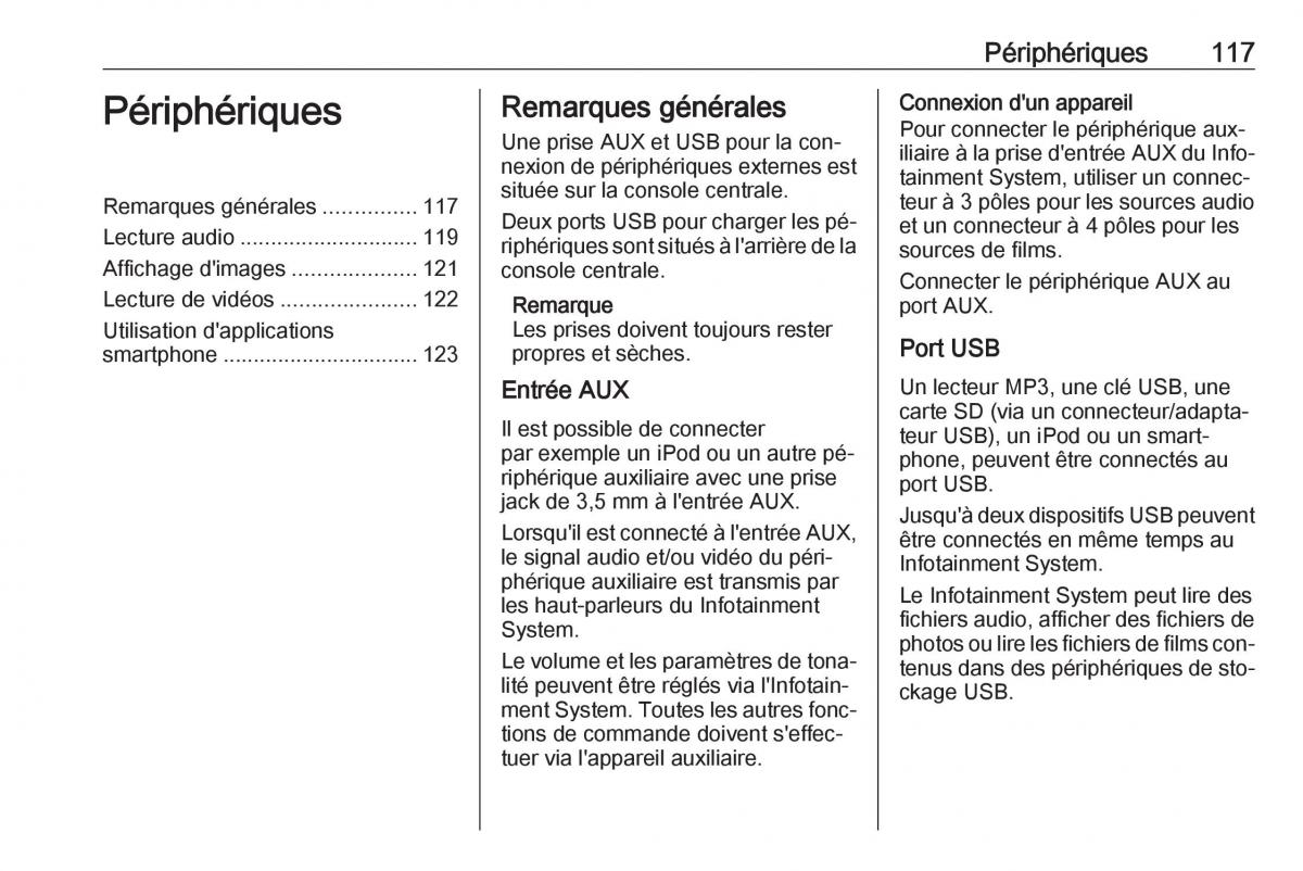 Opel Astra K V 5 manuel du proprietaire / page 117