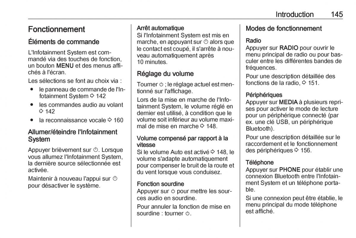 Opel Astra K V 5 manuel du proprietaire / page 145