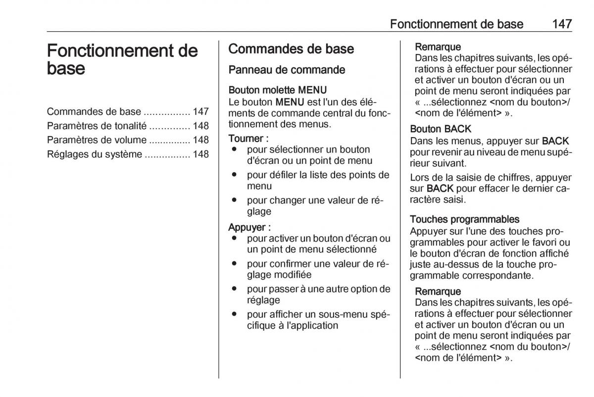 Opel Astra K V 5 manuel du proprietaire / page 147