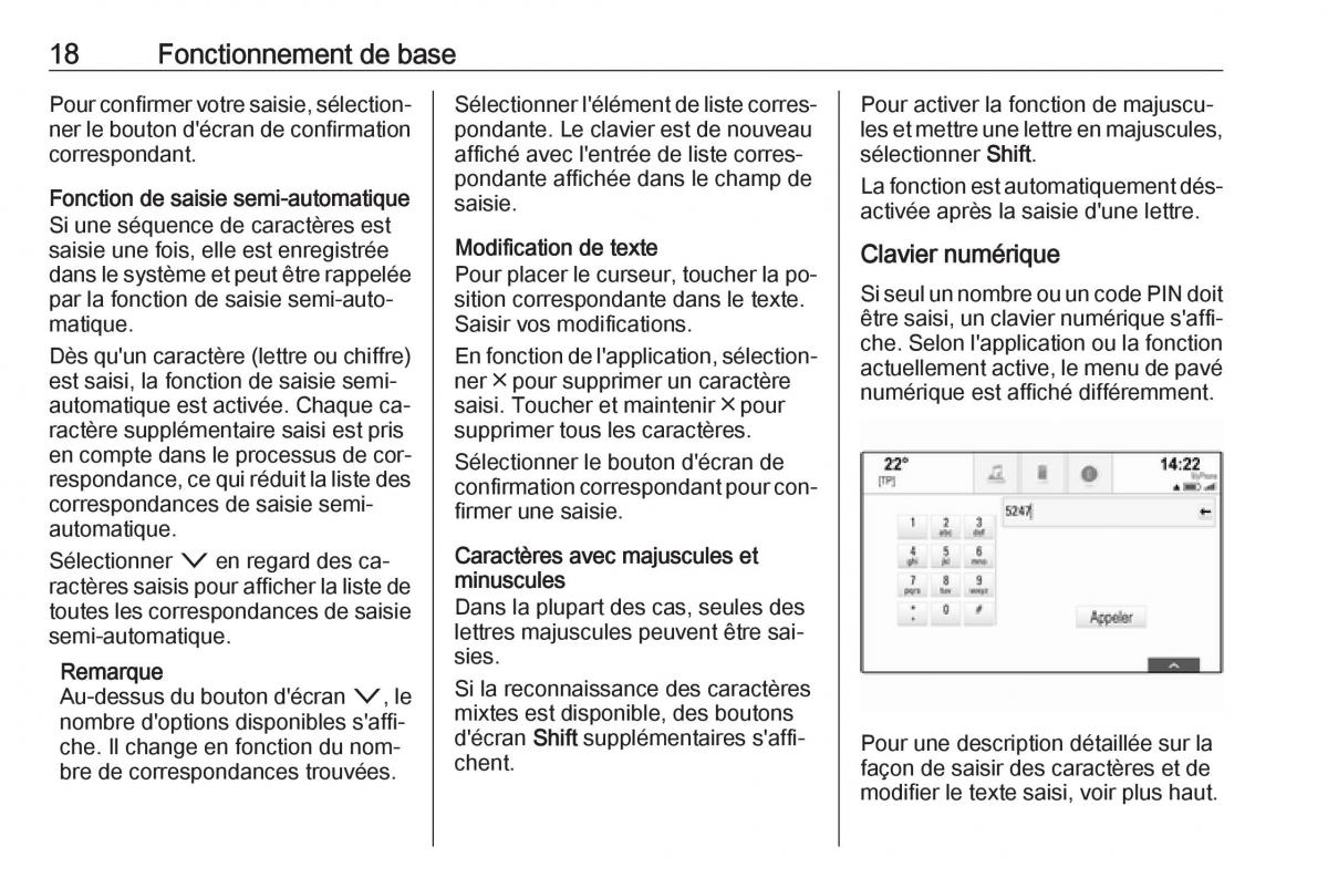 Opel Astra K V 5 manuel du proprietaire / page 18