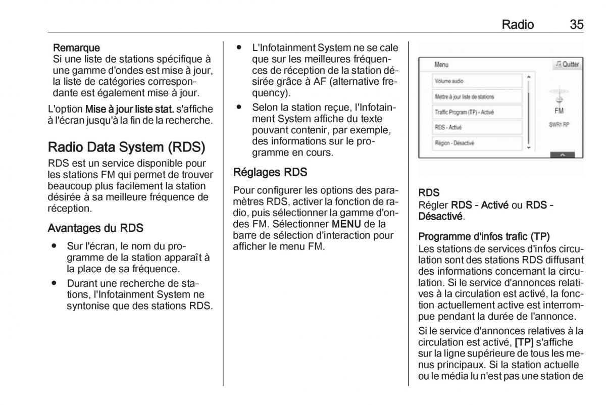 Opel Astra K V 5 manuel du proprietaire / page 35