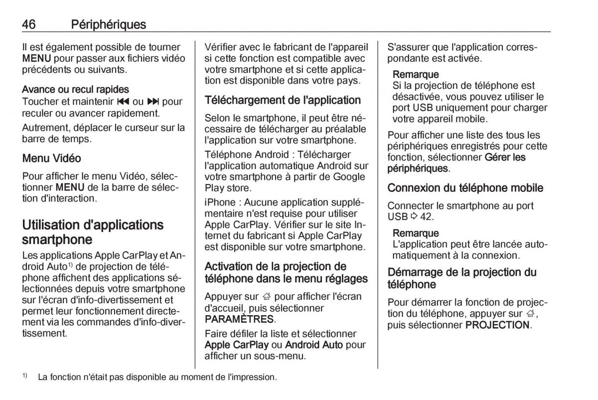 Opel Astra K V 5 manuel du proprietaire / page 46