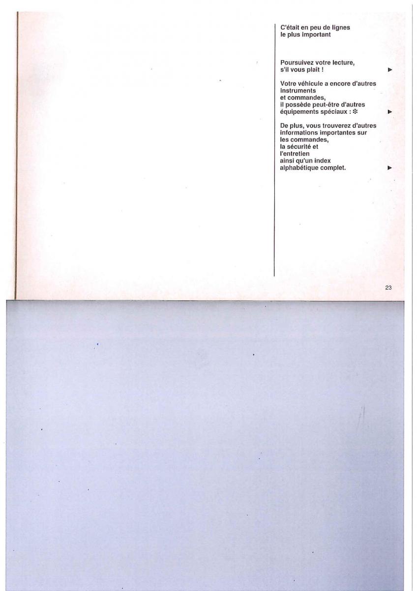Opel Calibra manuel du proprietaire / page 23