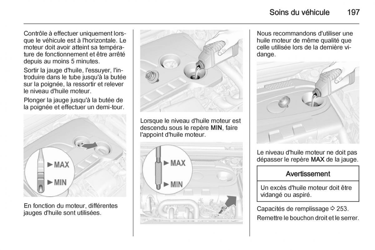 Opel Cascada Cabrio manuel du proprietaire / page 199