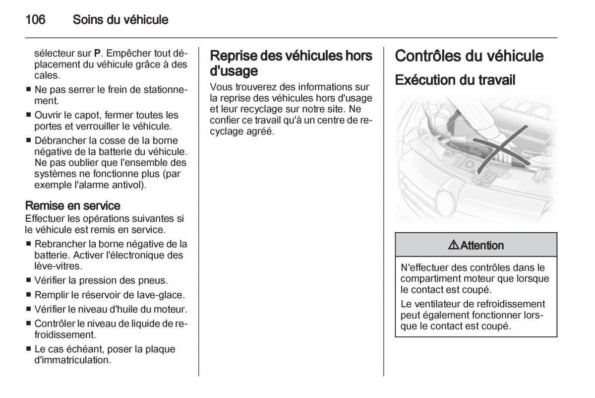 Opel Combo C manuel du proprietaire / page 106