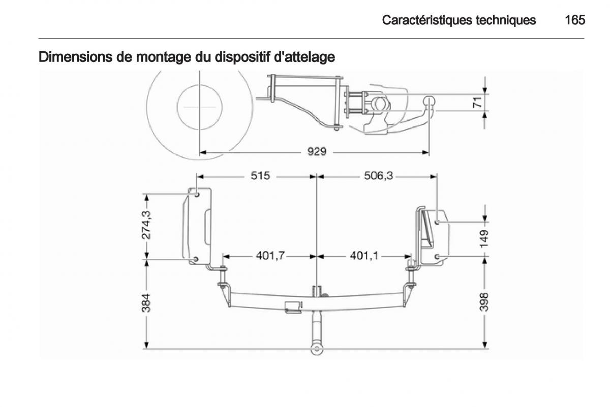 Opel Combo C manuel du proprietaire / page 165