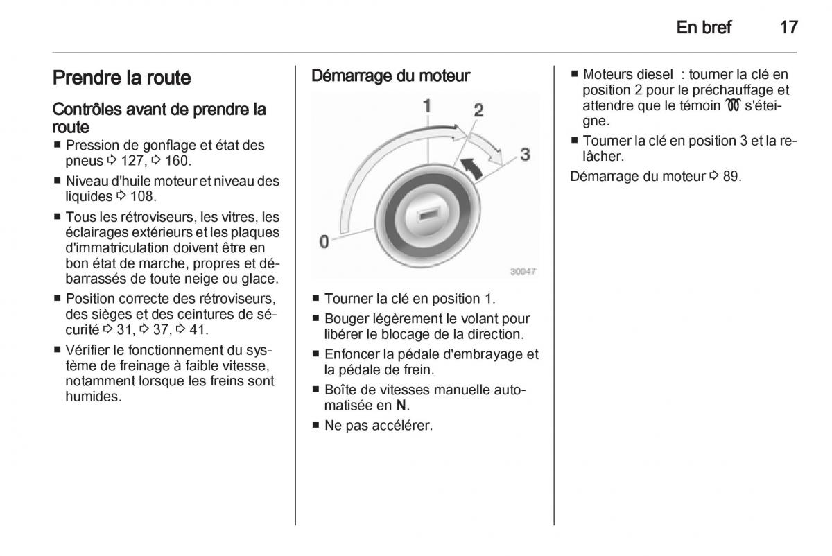 Opel Combo C manuel du proprietaire / page 17