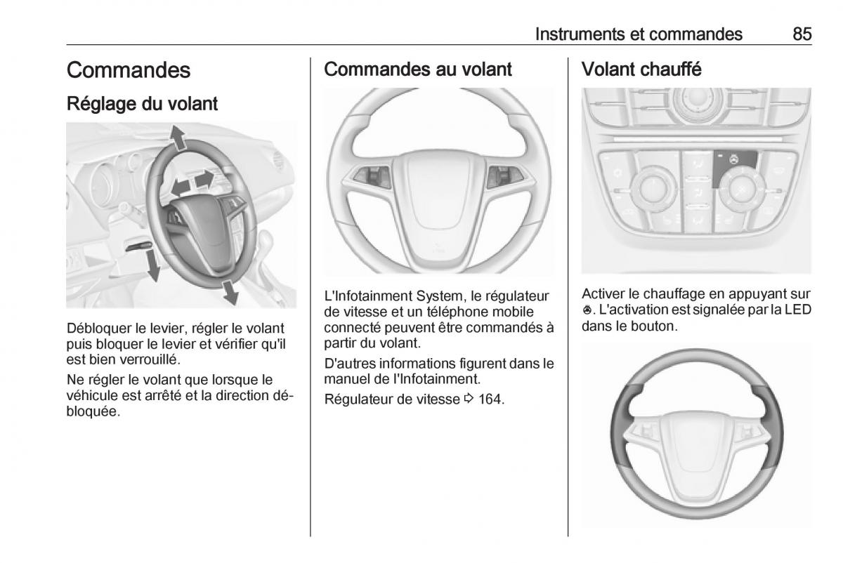 manual Opel Meriva B FL manuel du proprietaire / page 87