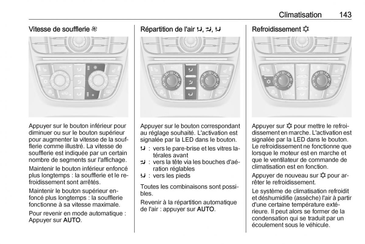 Opel Meriva B FL manuel du proprietaire / page 145