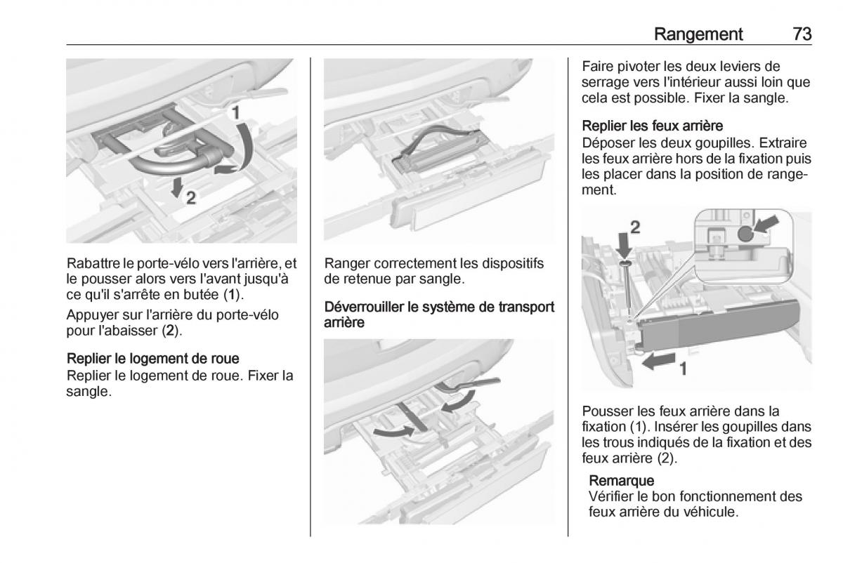 Opel Mokka X manuel du proprietaire / page 75