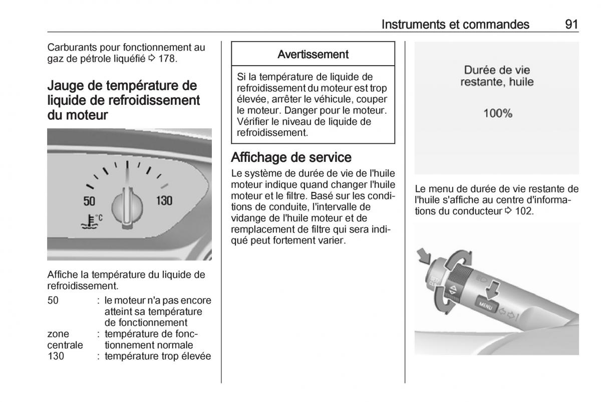 Opel Mokka X manuel du proprietaire / page 93