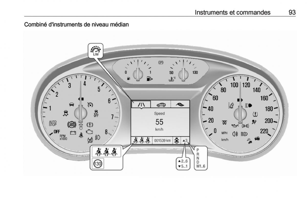 Opel Mokka X manuel du proprietaire / page 95