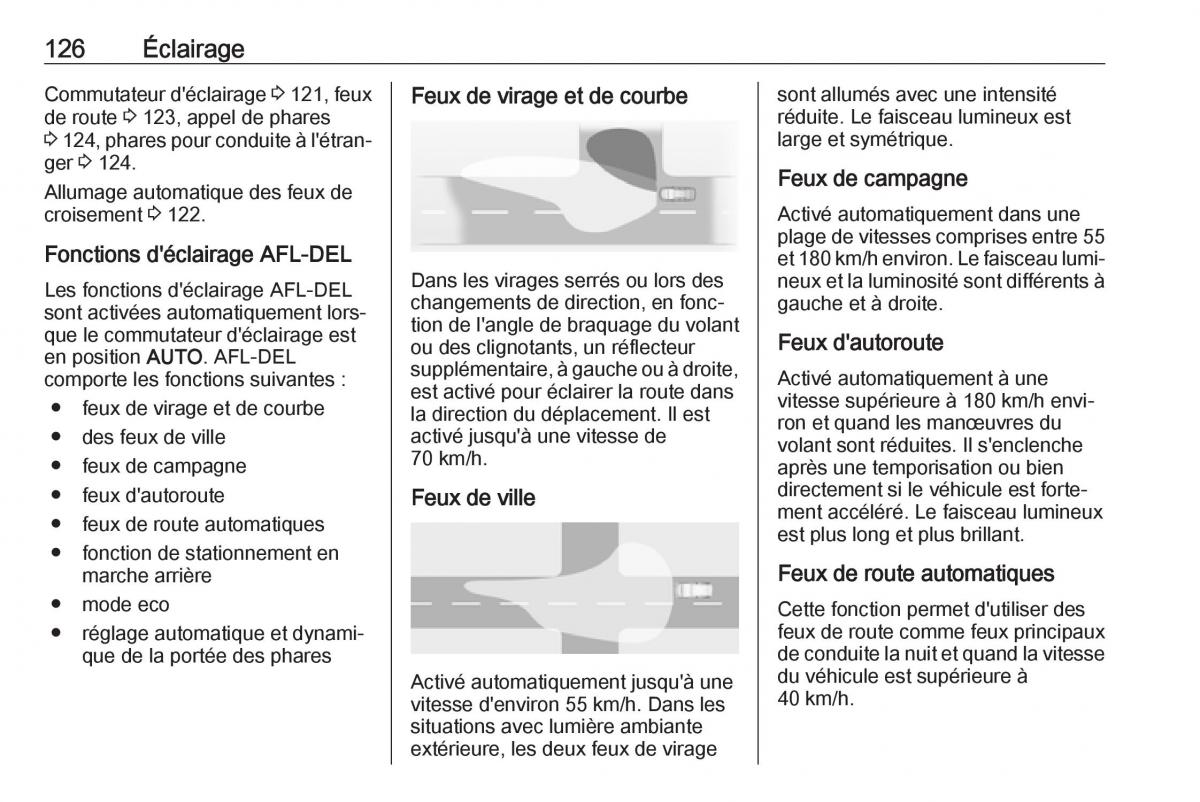 Opel Mokka X manuel du proprietaire / page 128