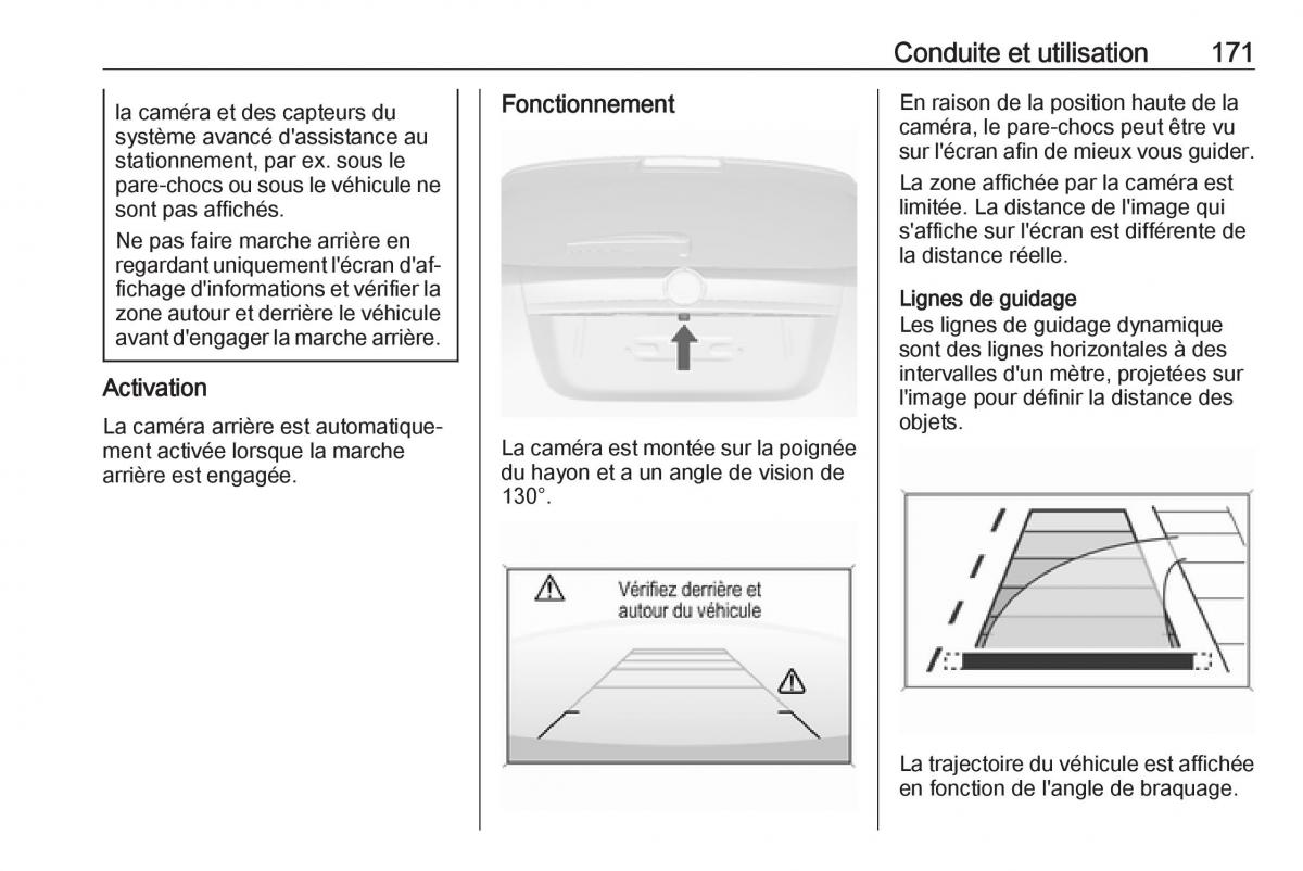 Opel Mokka X manuel du proprietaire / page 173