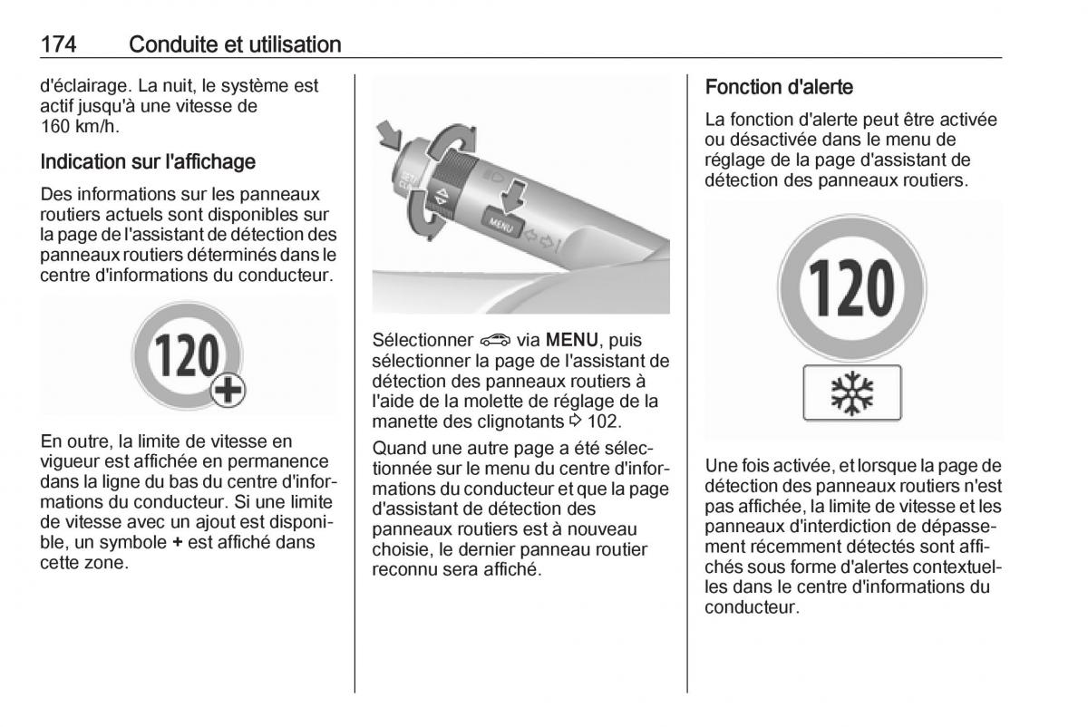 Opel Mokka X manuel du proprietaire / page 176