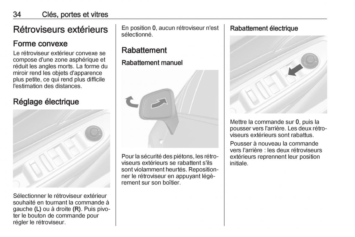 Opel Mokka X manuel du proprietaire / page 36