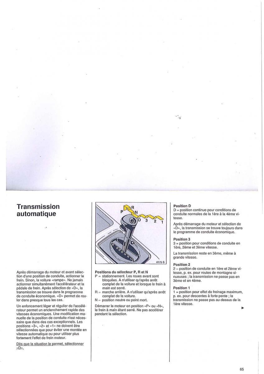 Opel Tigra I manuel du proprietaire / page 65