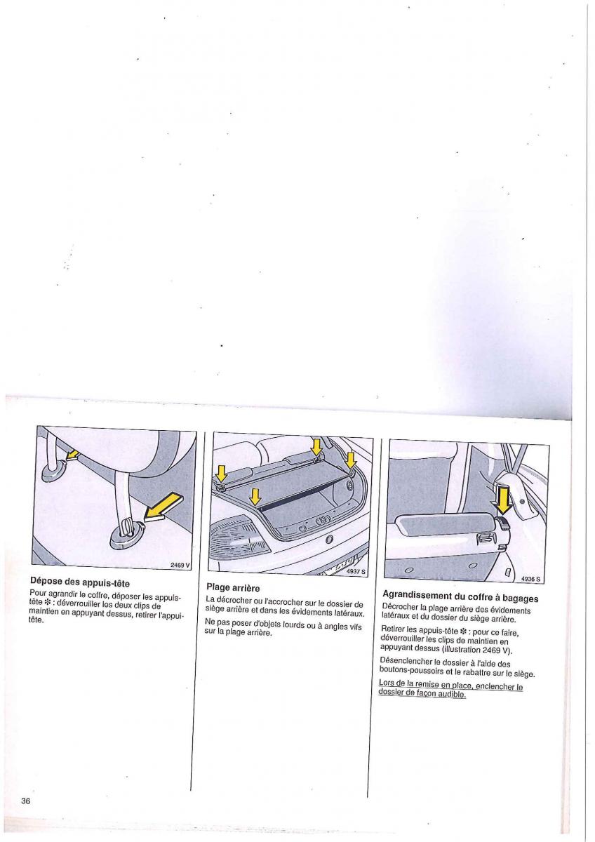 Opel Tigra I manuel du proprietaire / page 36