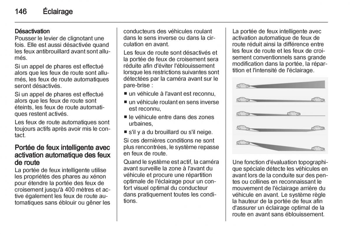 manual Opel Zafira C manuel du proprietaire / page 148